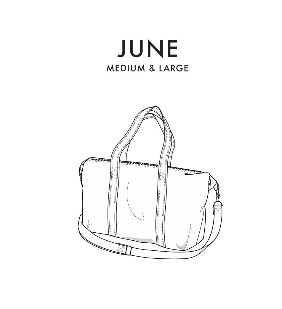 June Tasche Schnittmuster