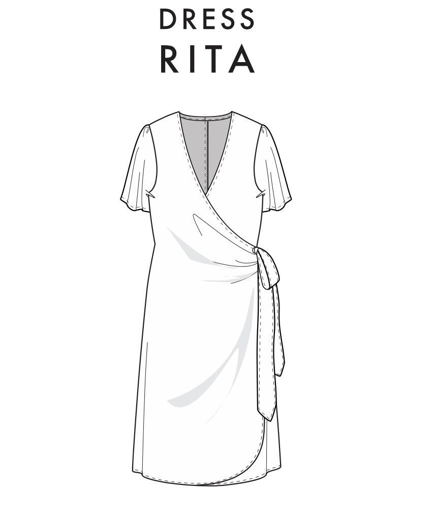 Rita Wickelkleid Schnittmuster