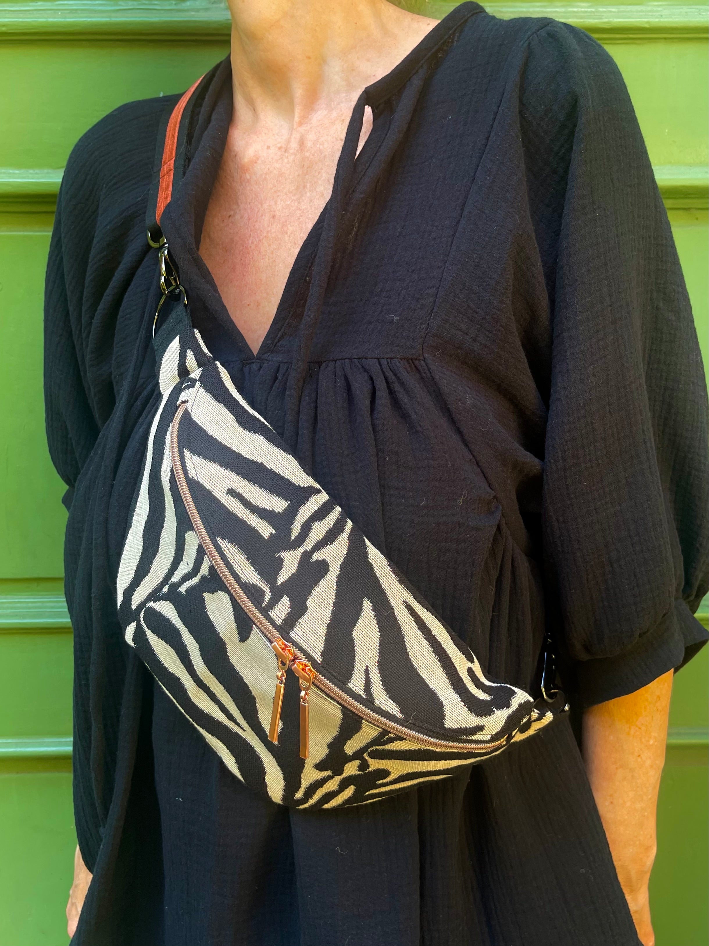 Crossbody Bag RILEY ZEBRA