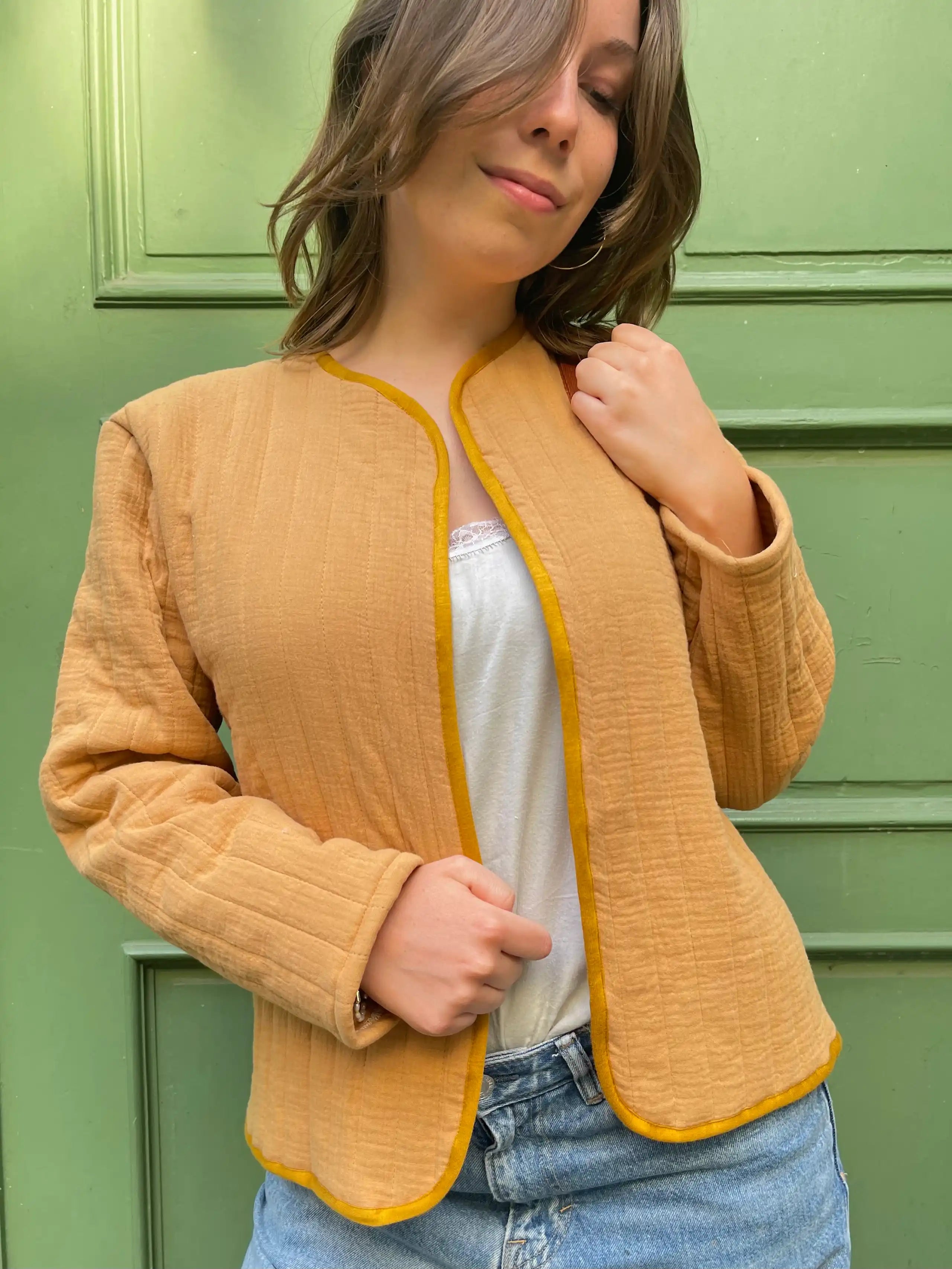 Stoffe für Jacke JADE & Weste HARLOW
