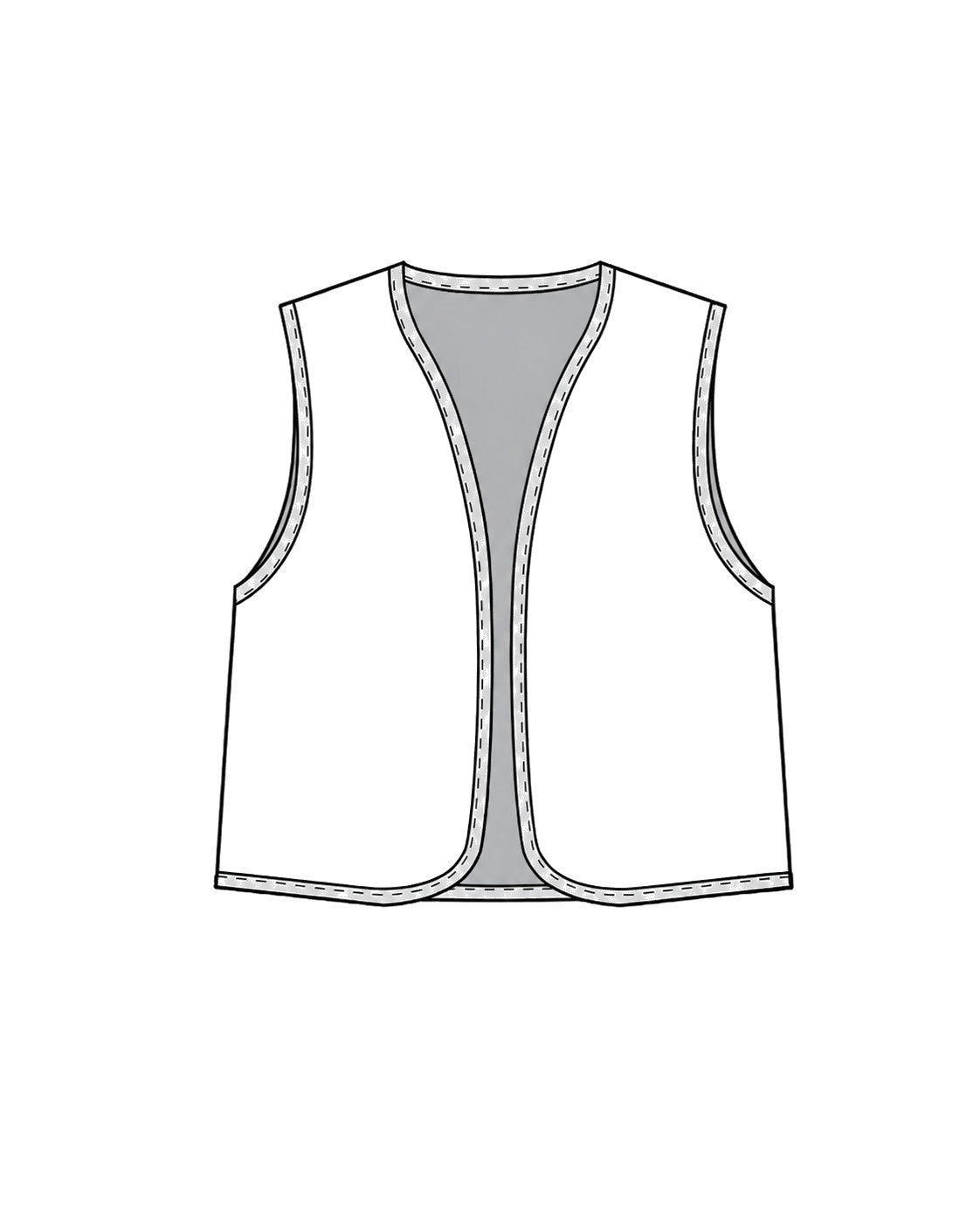 Schnittmuster BODYWARMER HARLOW
