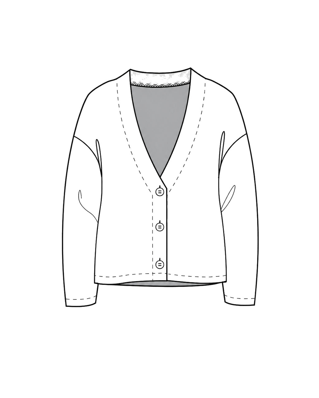 Schnittmuster CARDIGAN MOLLY