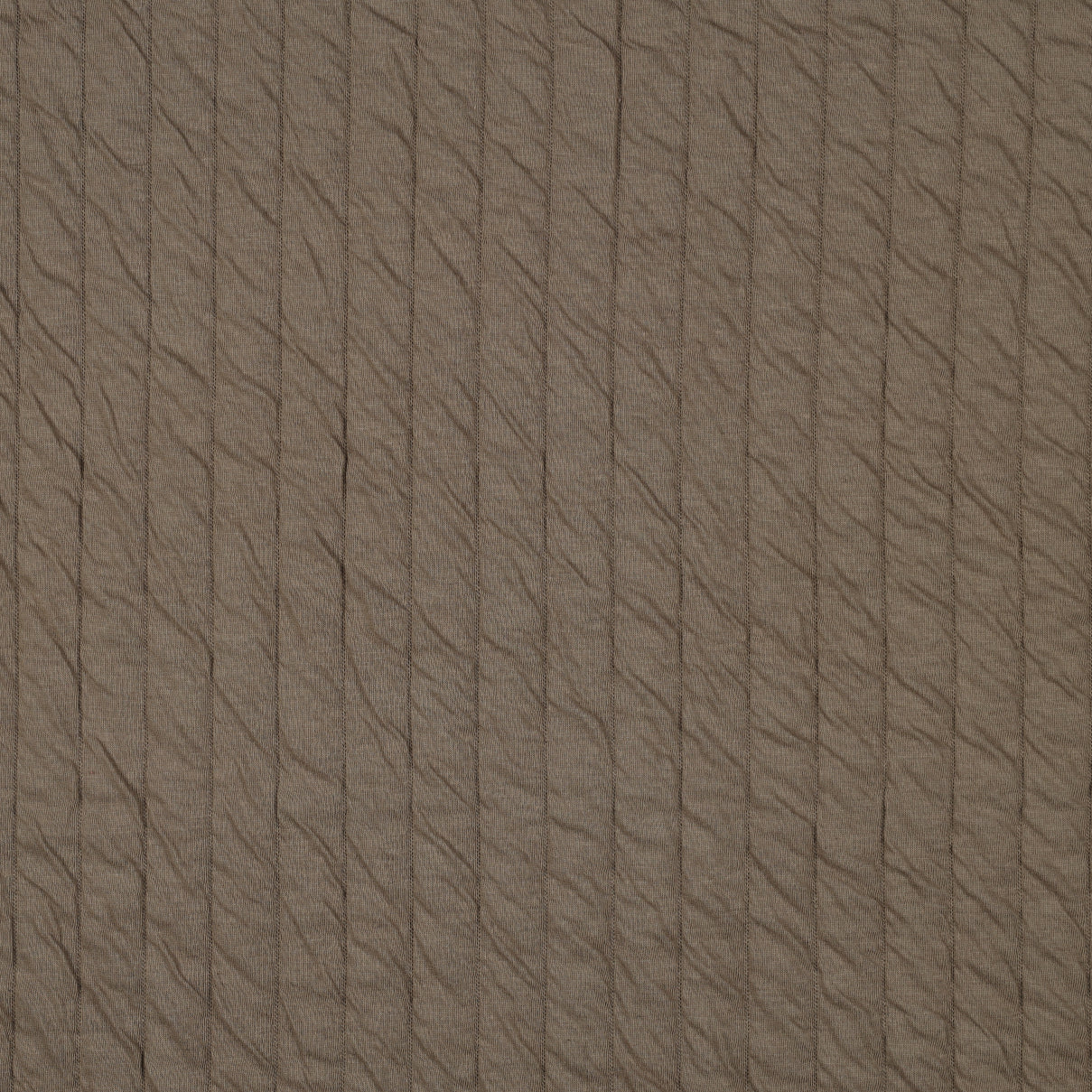 Gesteppter Jersey STRIPES taupe