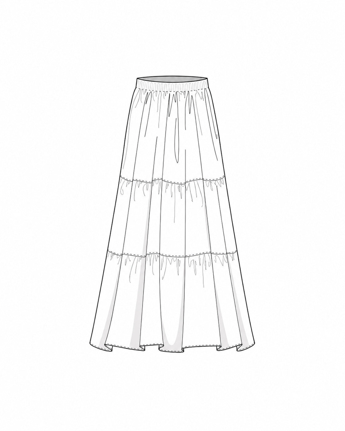 Schnittmuster SKIRT MEADOW