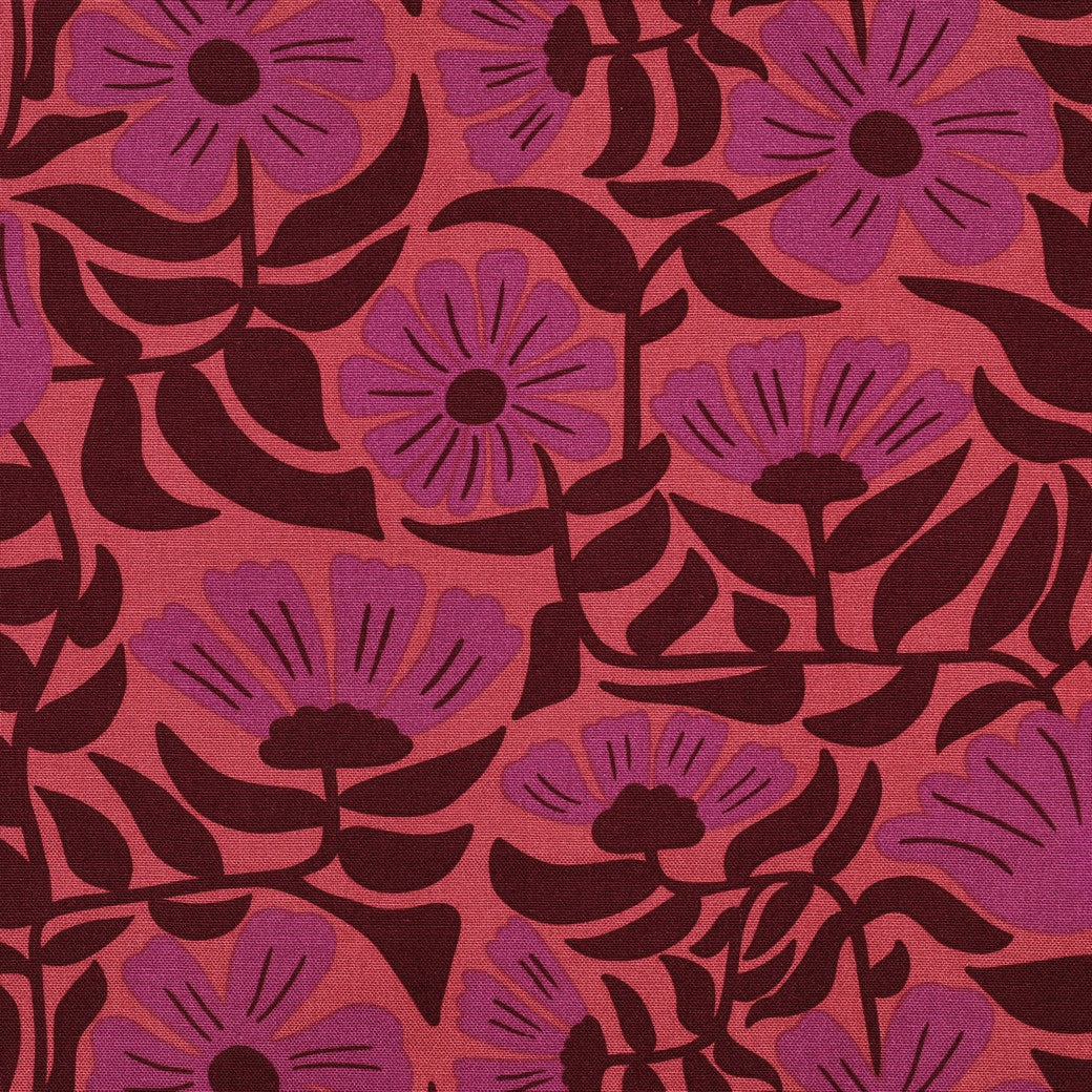 Canvas FLOWERS pink