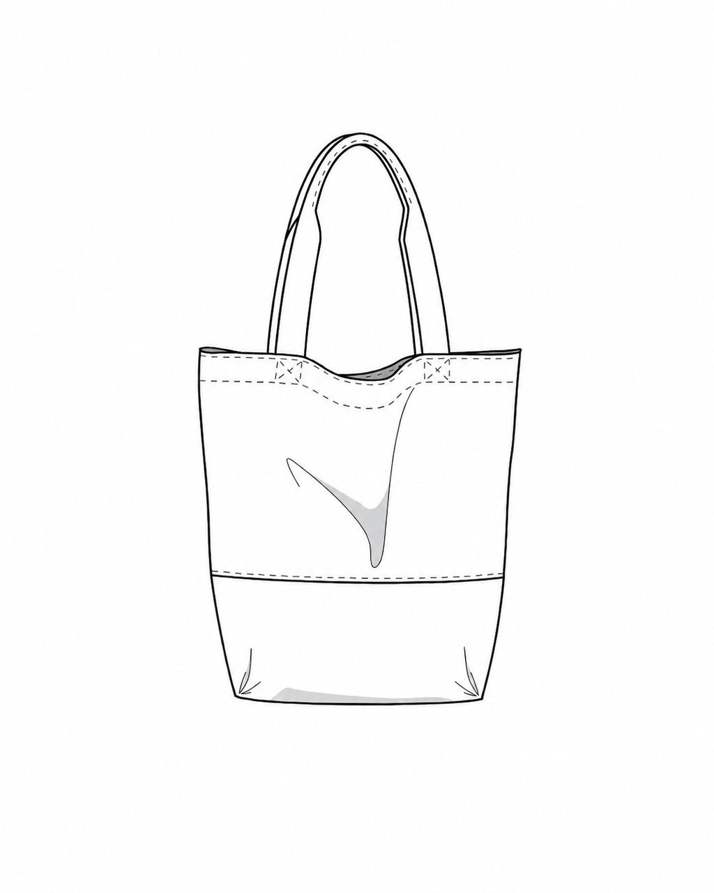 Schnittmuster TOTE BAG