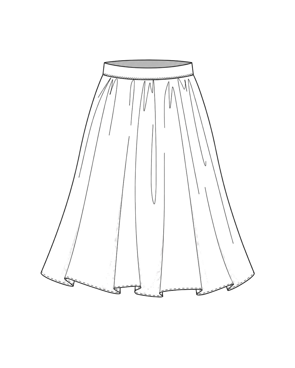 Schnittmuster SKIRT MADISON