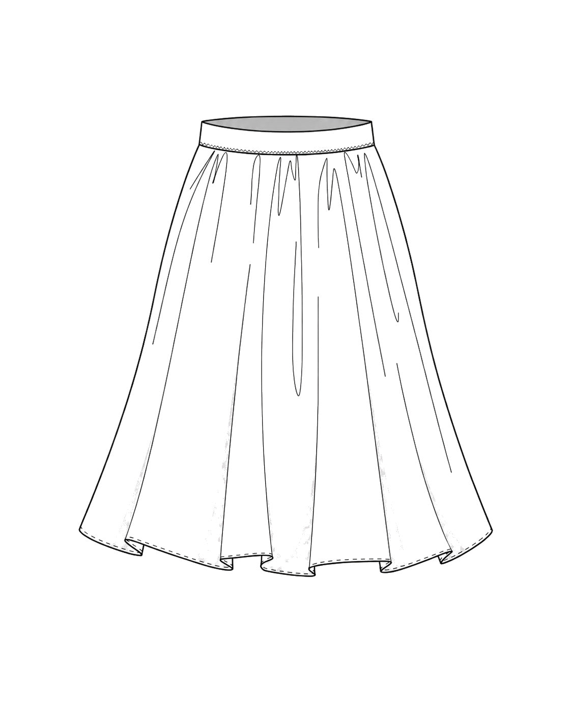 Schnittmuster SKIRT MADISON