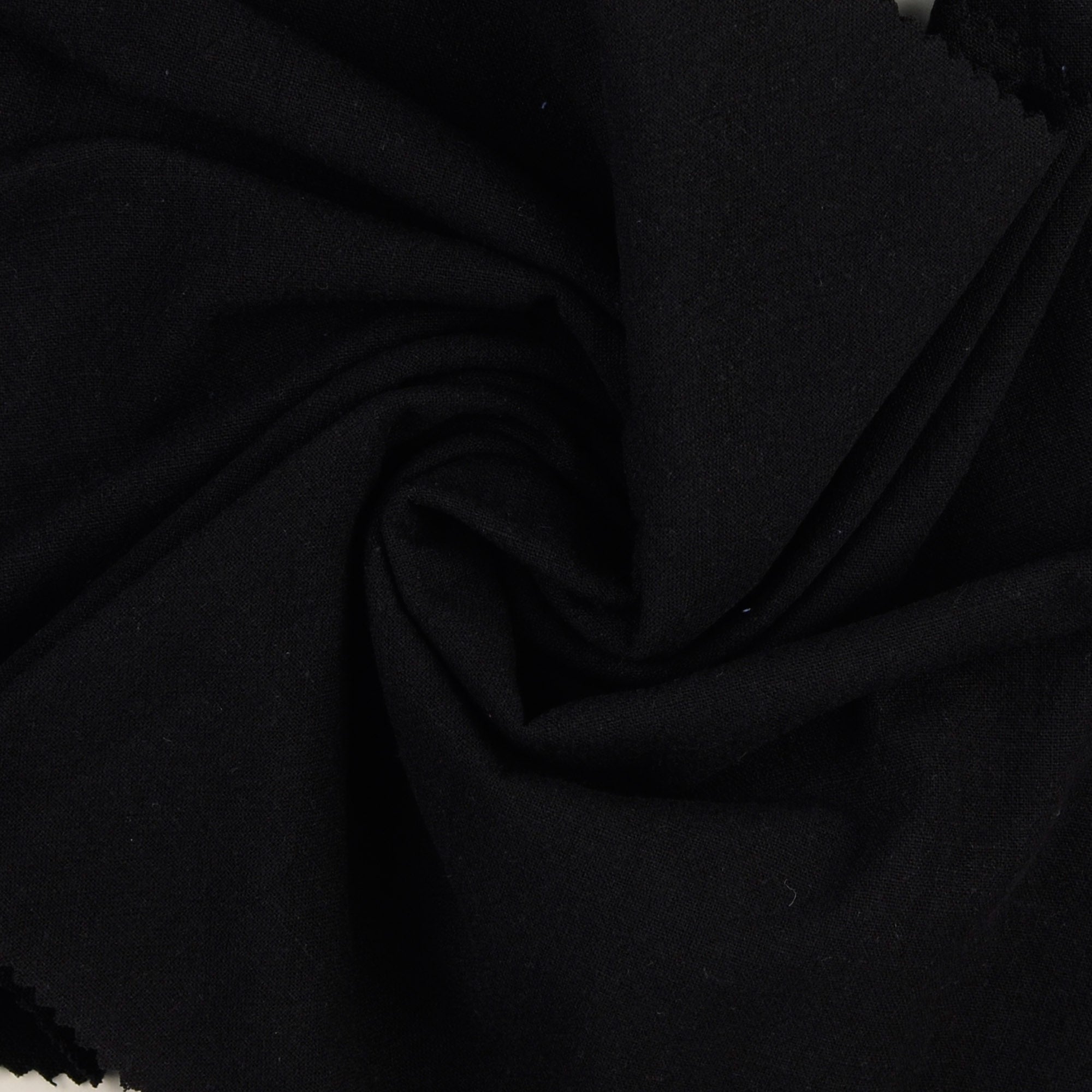Baumwolle Vintage Schwarz
