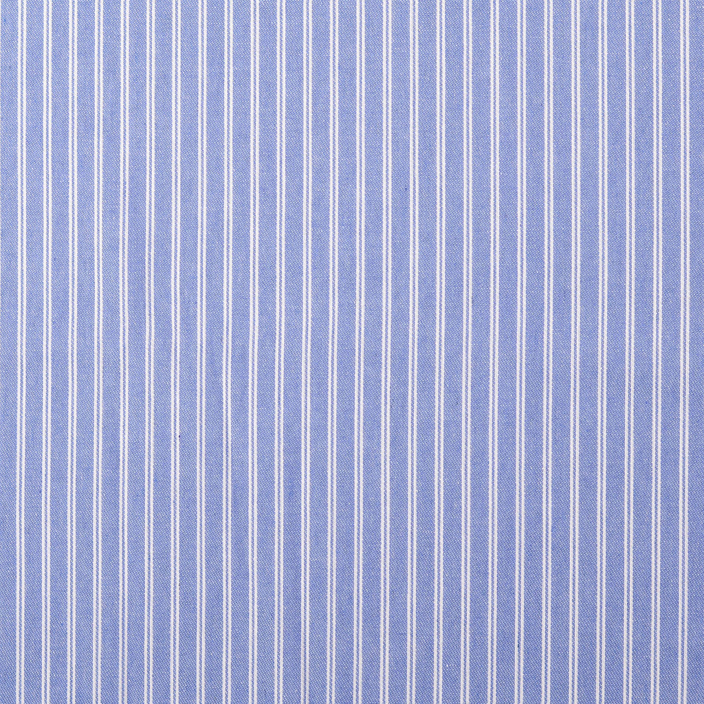 Feste Baumwolle Stripes hellblau