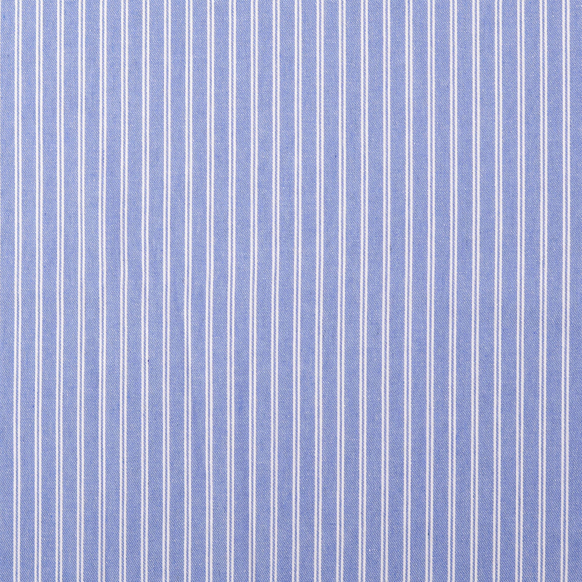 Feste Baumwolle Stripes hellblau