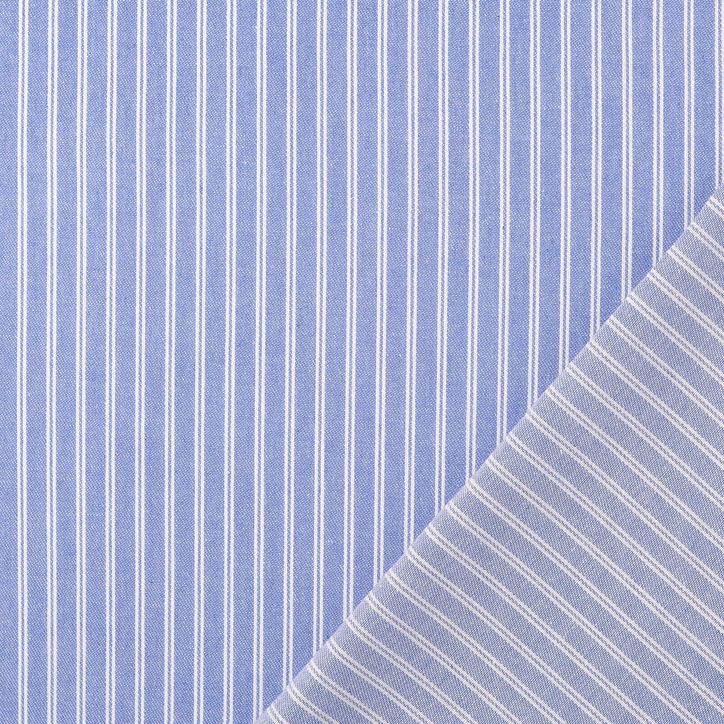 Feste Baumwolle Stripes hellblau