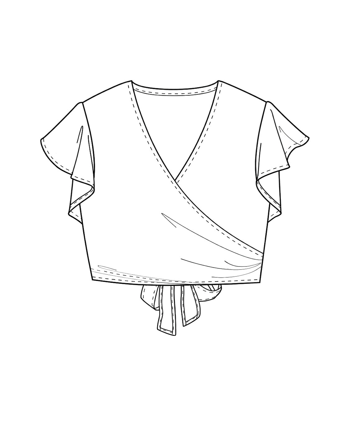 Schnittmuster TOP MAYE