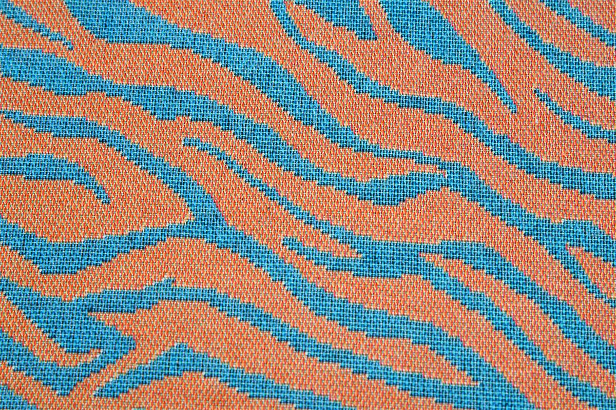 Jacquard ZEBRA orange
