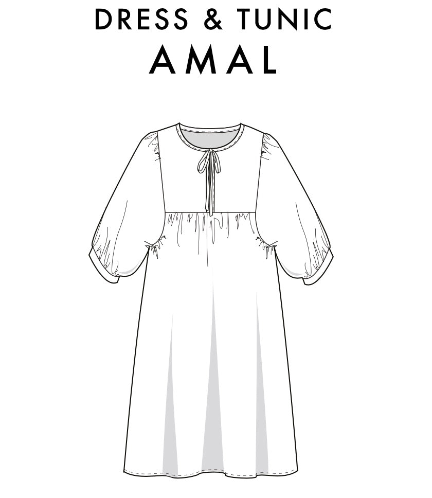 Schnittmuster DRESS/TUNIC AMAL
