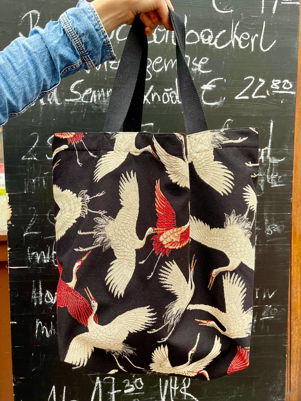 Bohobag Shopper Kranich Nähset_