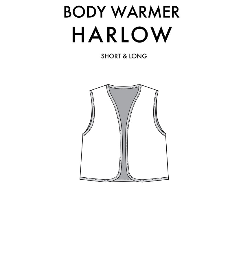 Schnittmuster BODYWARMER HARLOW