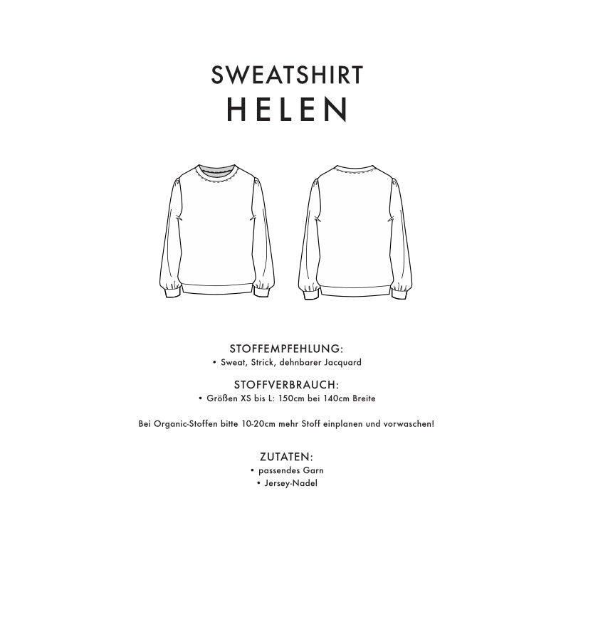 Schnittmuster SHIRT HELEN