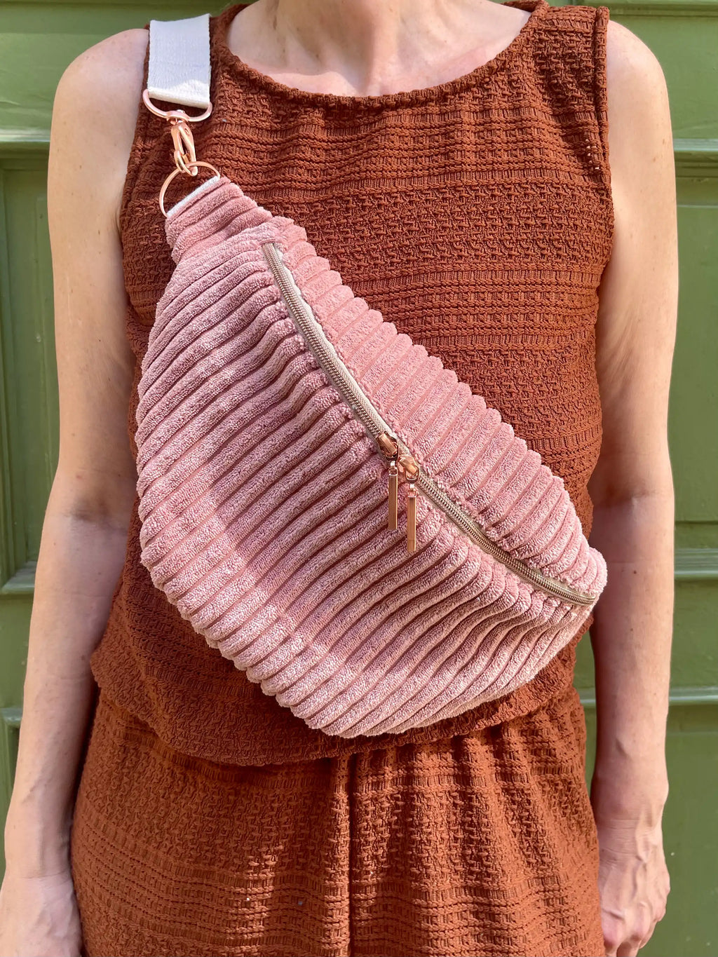 Crossbody Bag CORD rosa