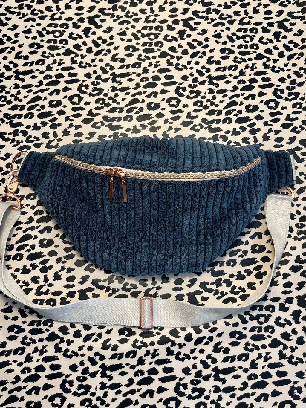 Crossbody Bag CORD petrol