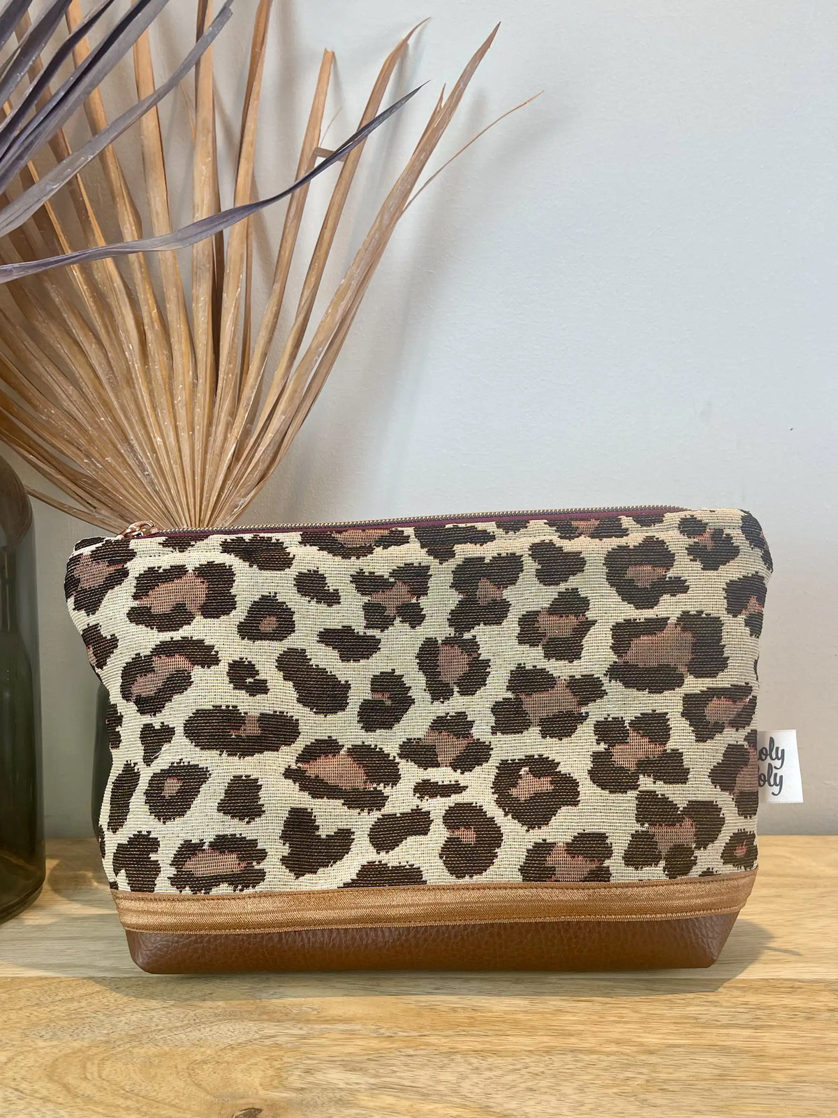 Nähset Washbag LEO natur