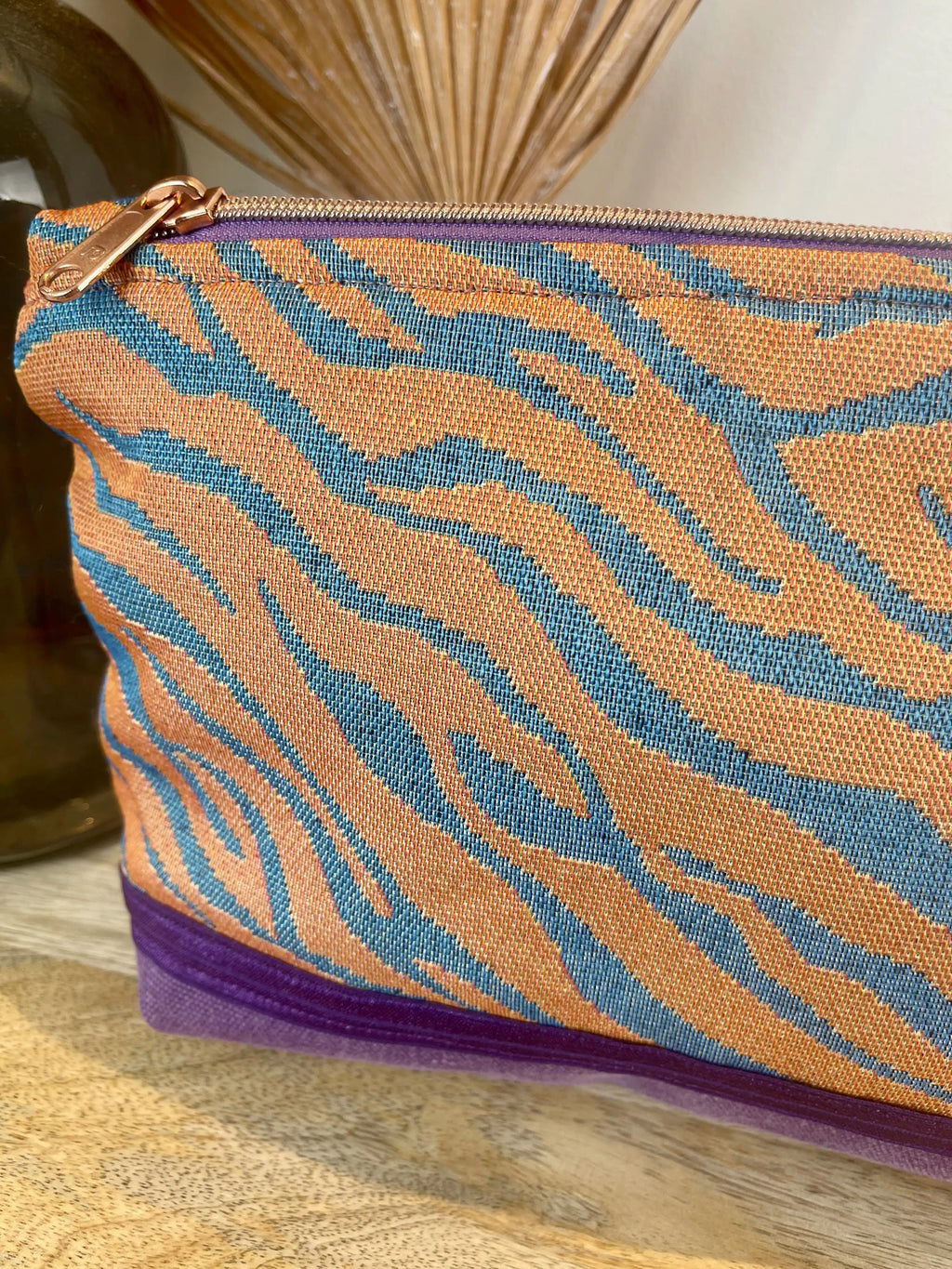 Nähset Washbag ZEBRA orange