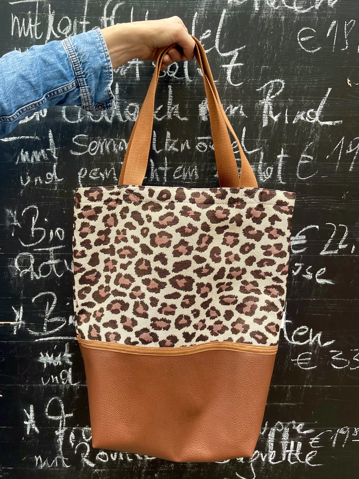 Nähset TOTE BAG Leo natur