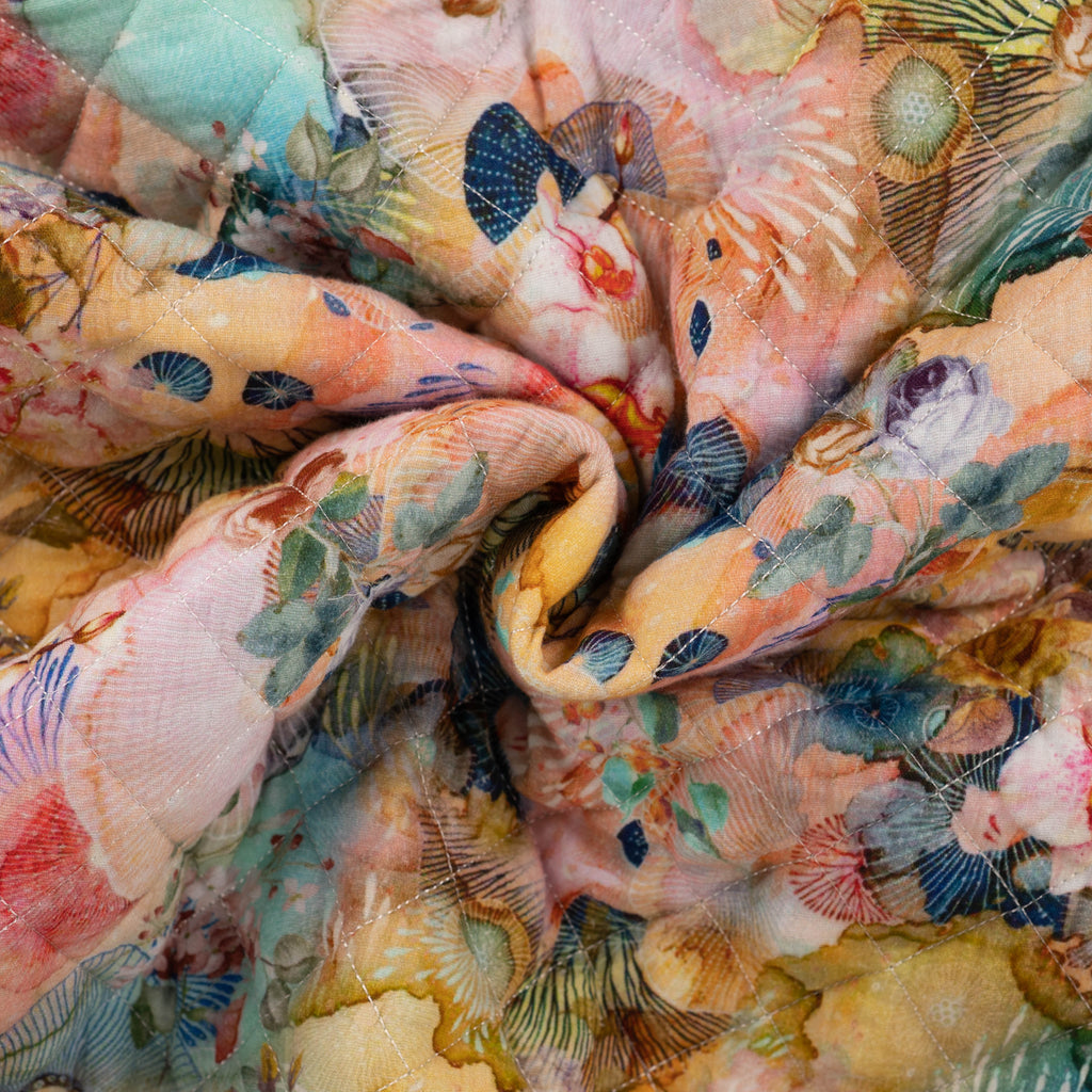 Musselin gesteppt ORINOKO peach