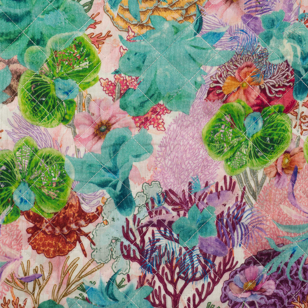 Musselin gesteppt ORINOKO aqua