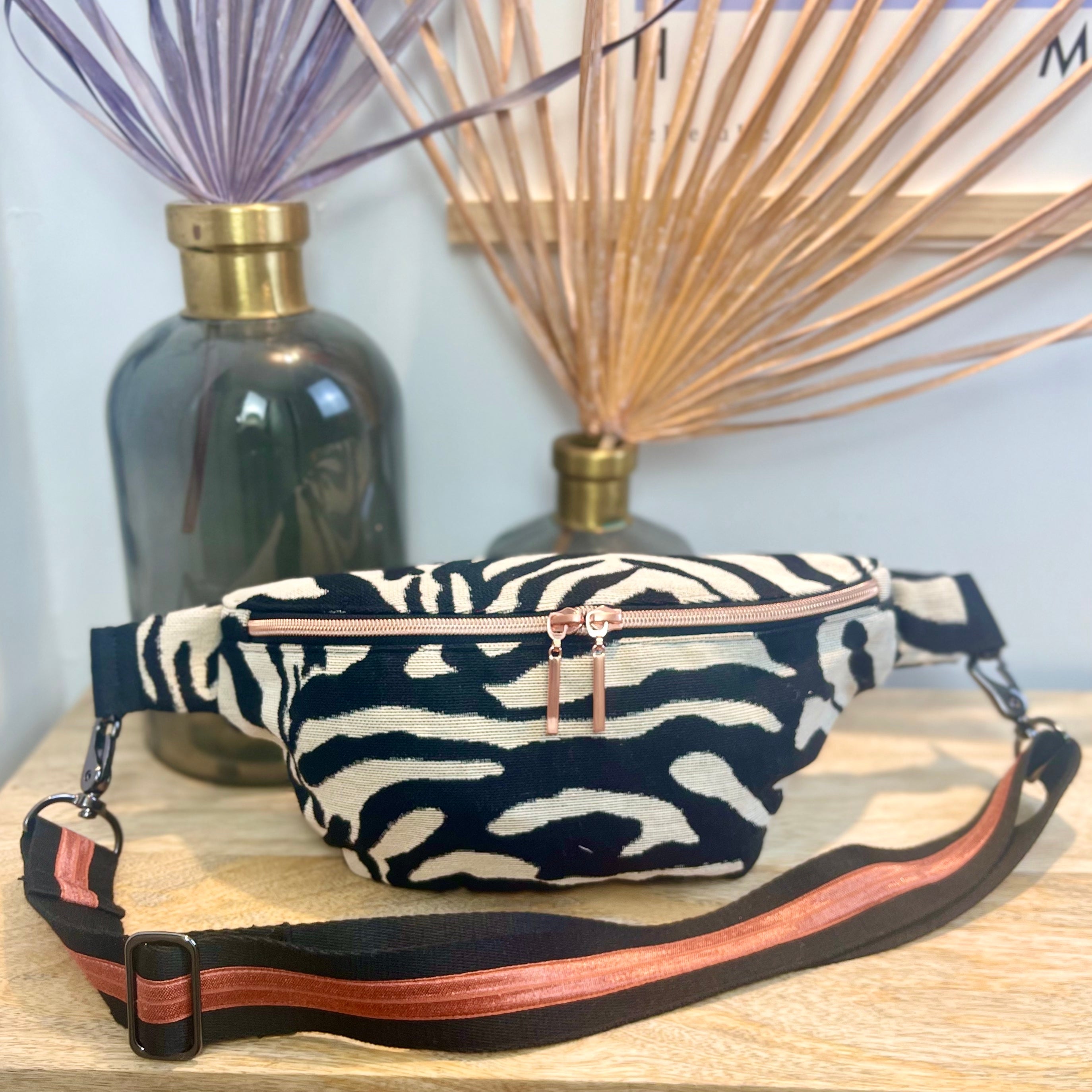 Nähset Riley Crossbody Bag Zebra
