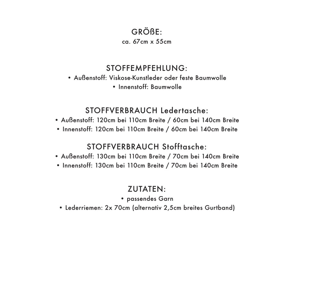 Schnittmuster TONI