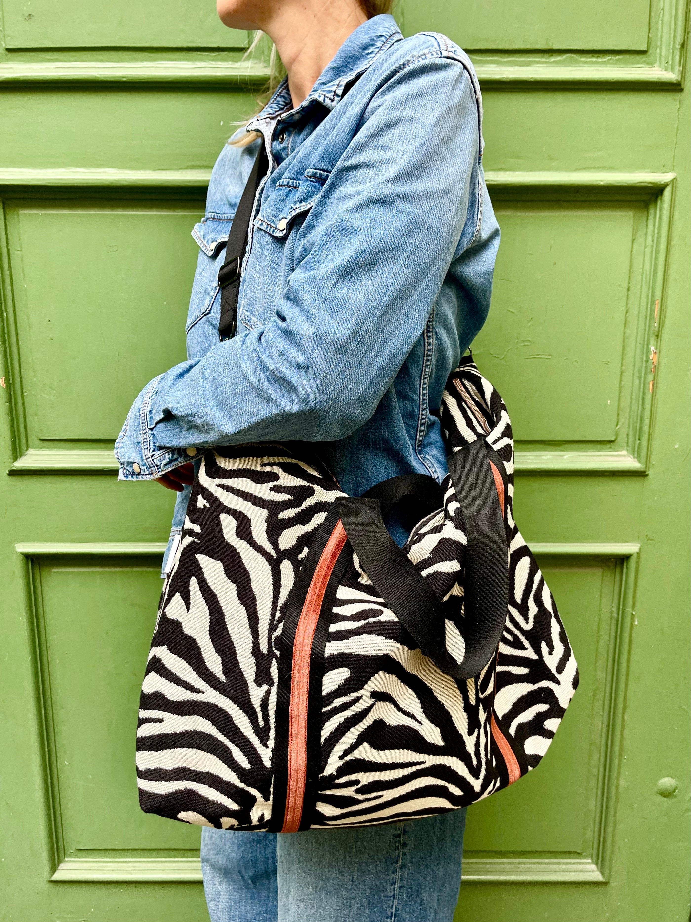Weekender Gobelin Zebra Nähset