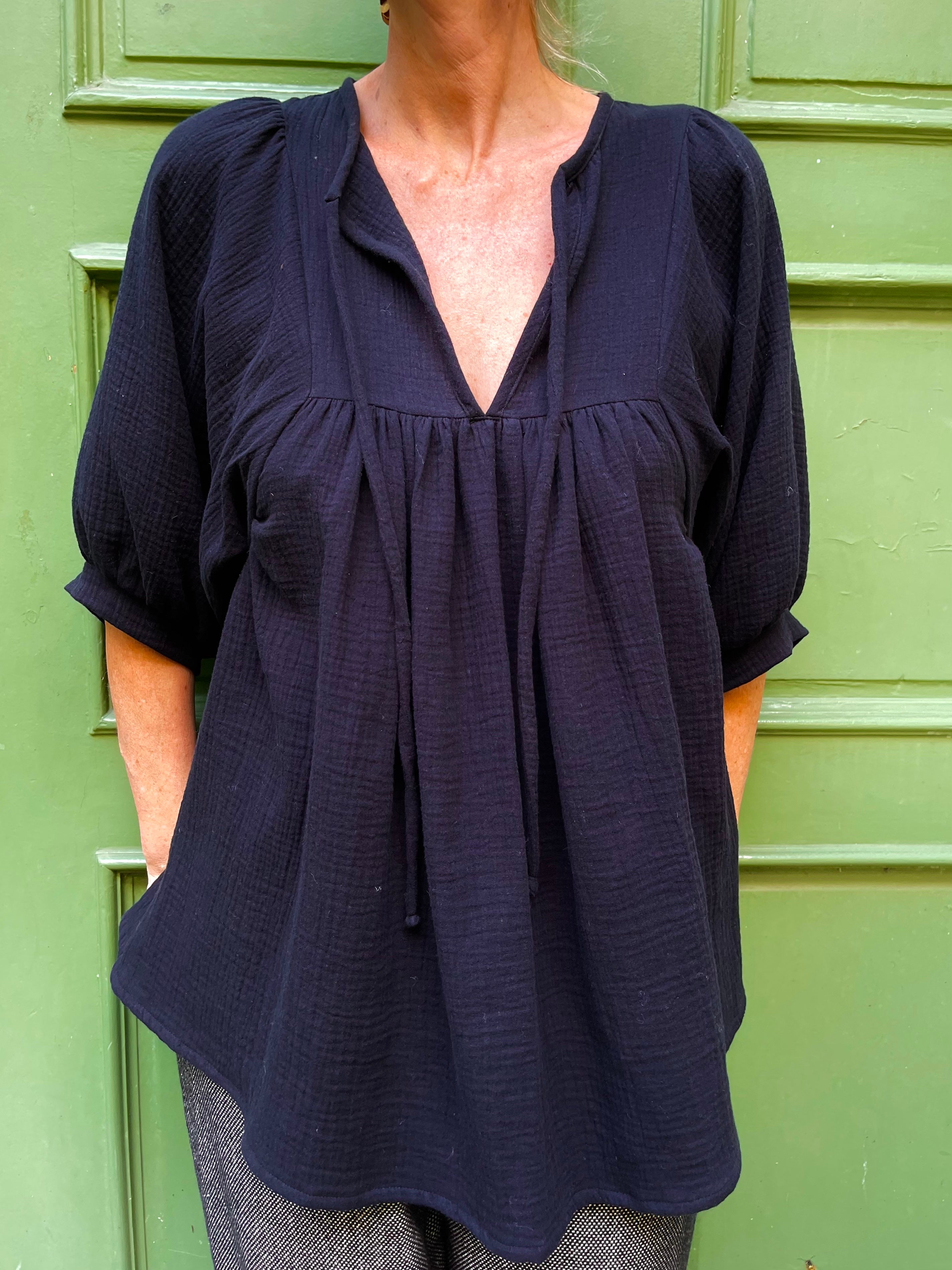 Amal Bluse Musselin
