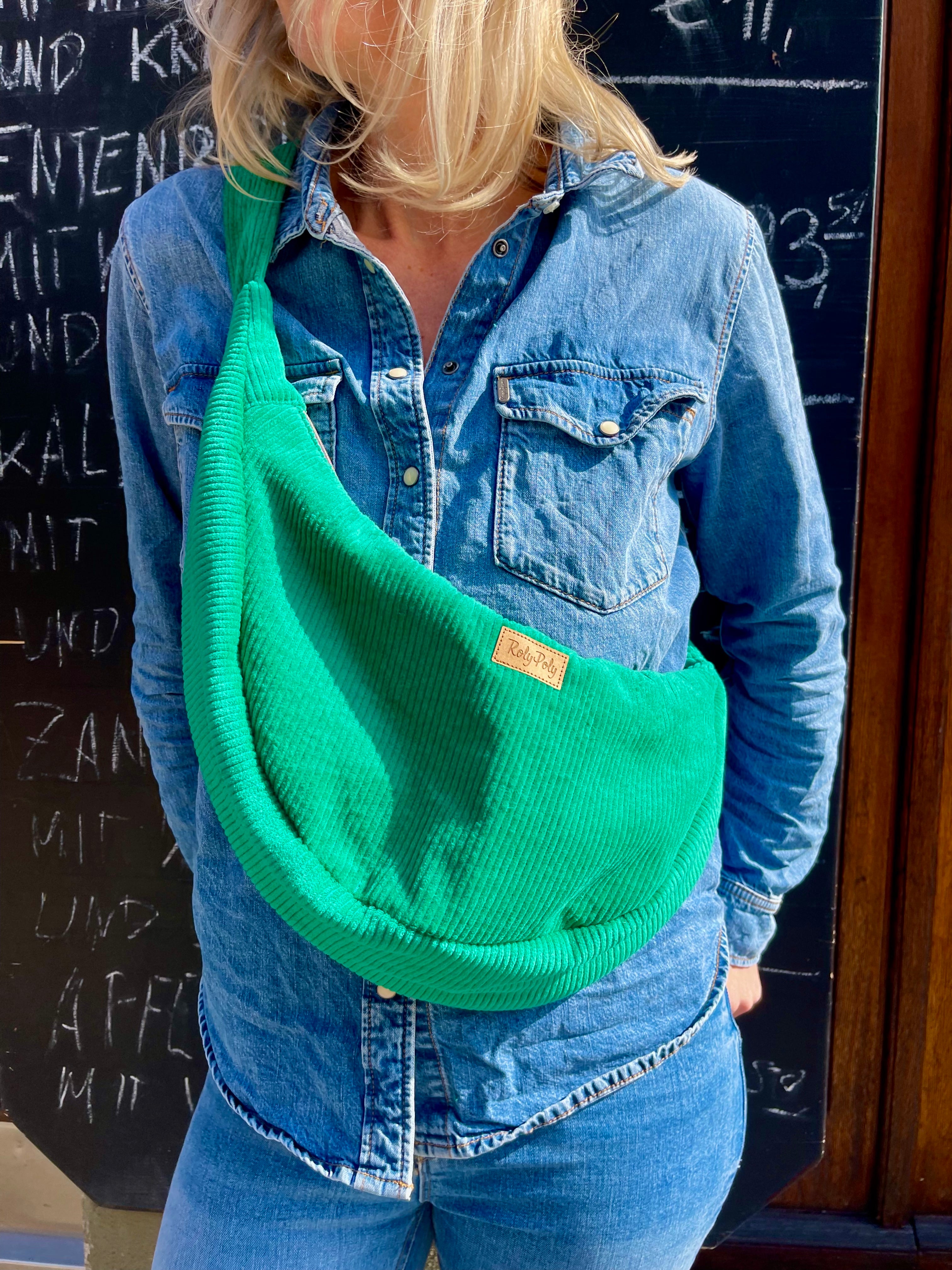 Crossbody Bag BANANA CORD grün