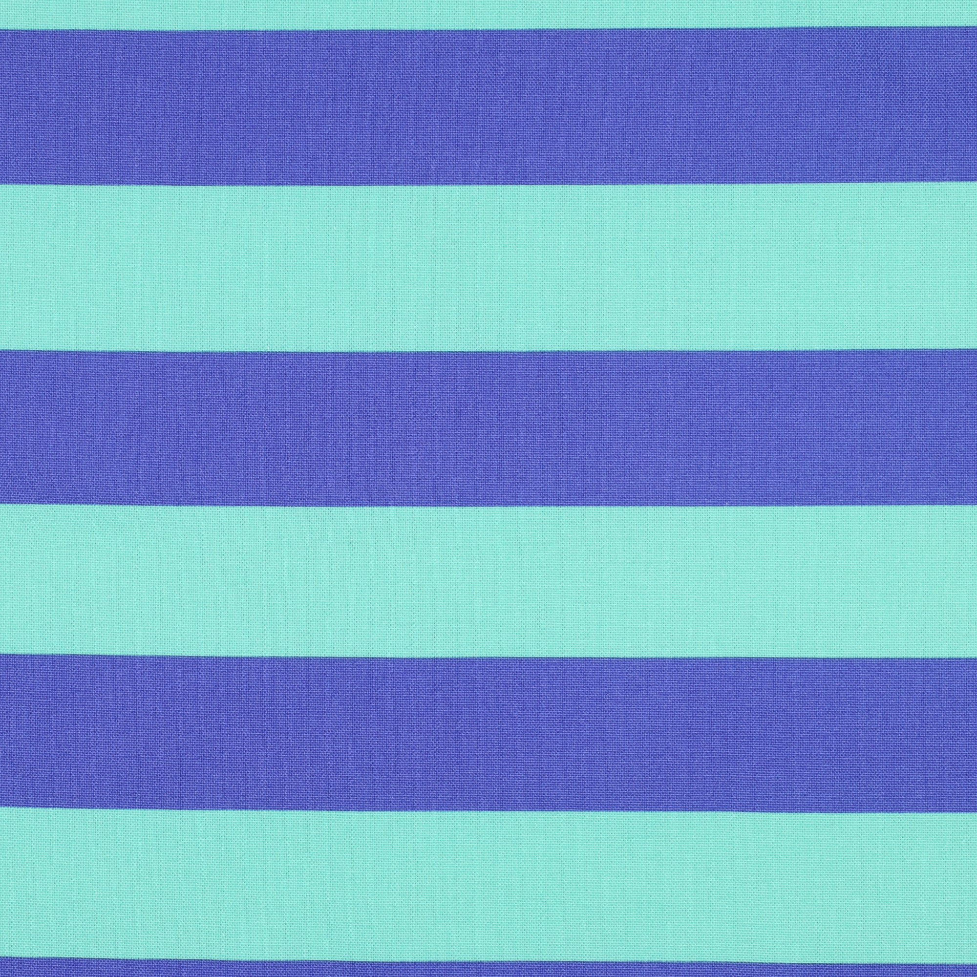 BIG STRIPES mint/blau