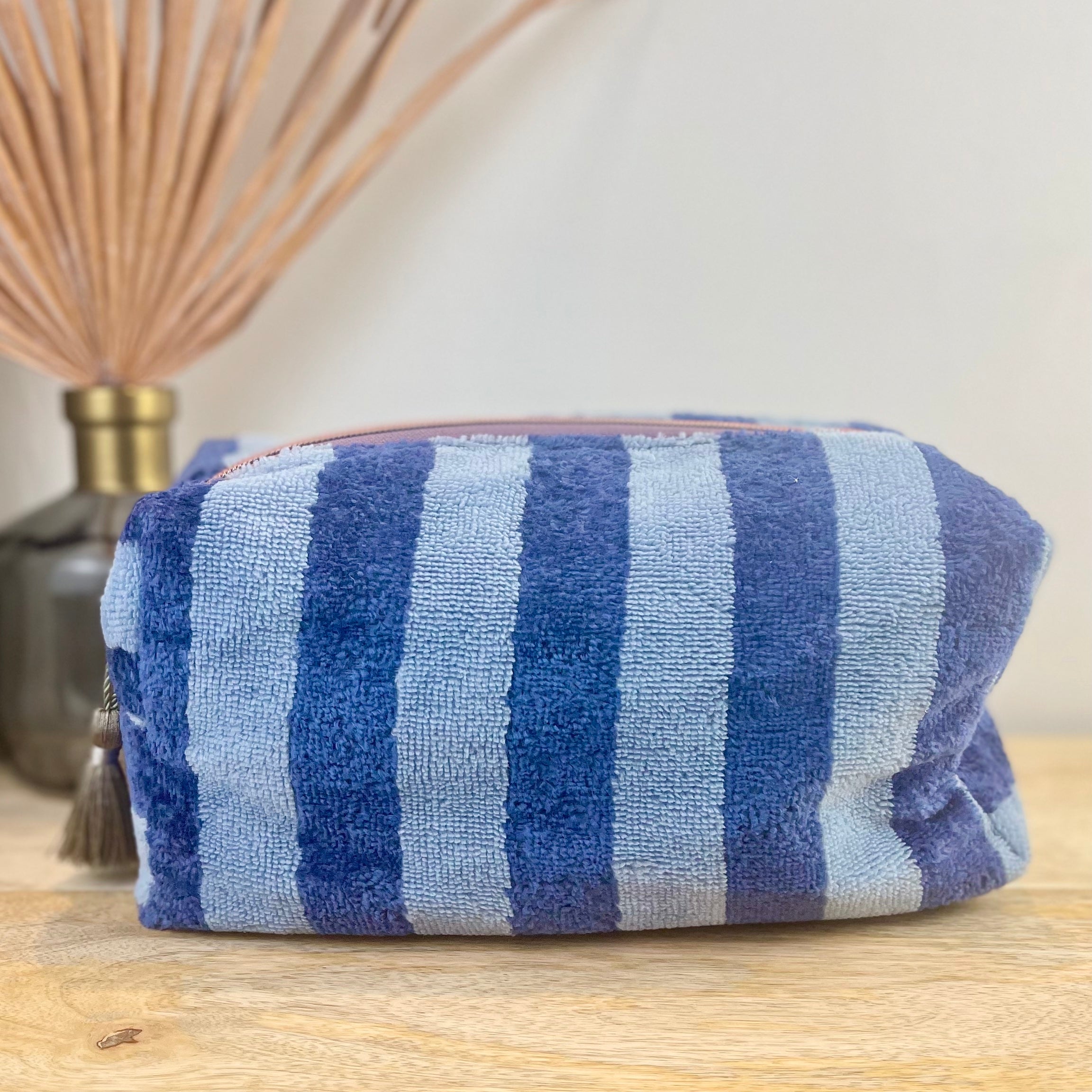 Box FROTTEE STRIPES marine