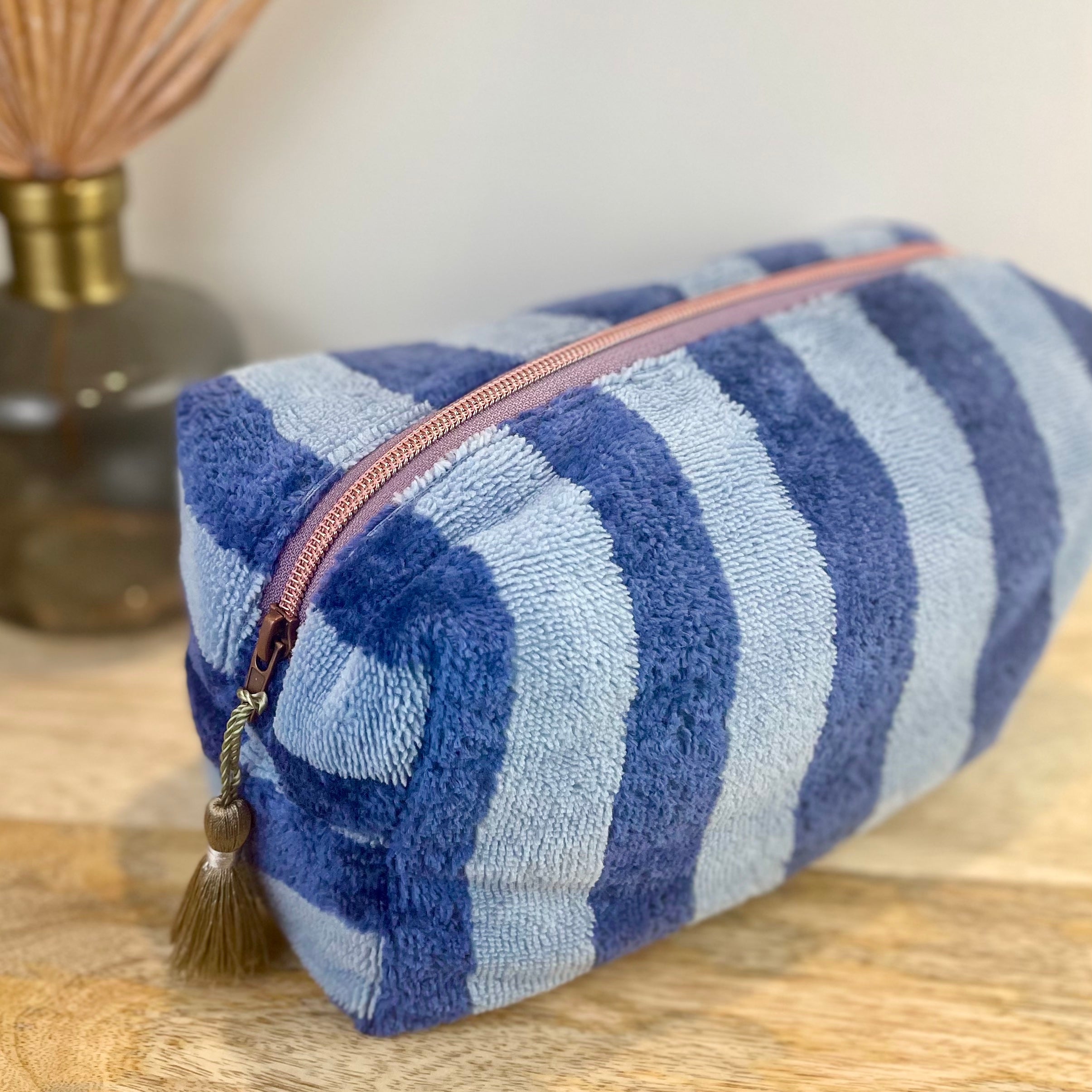 Box FROTTEE STRIPES marine