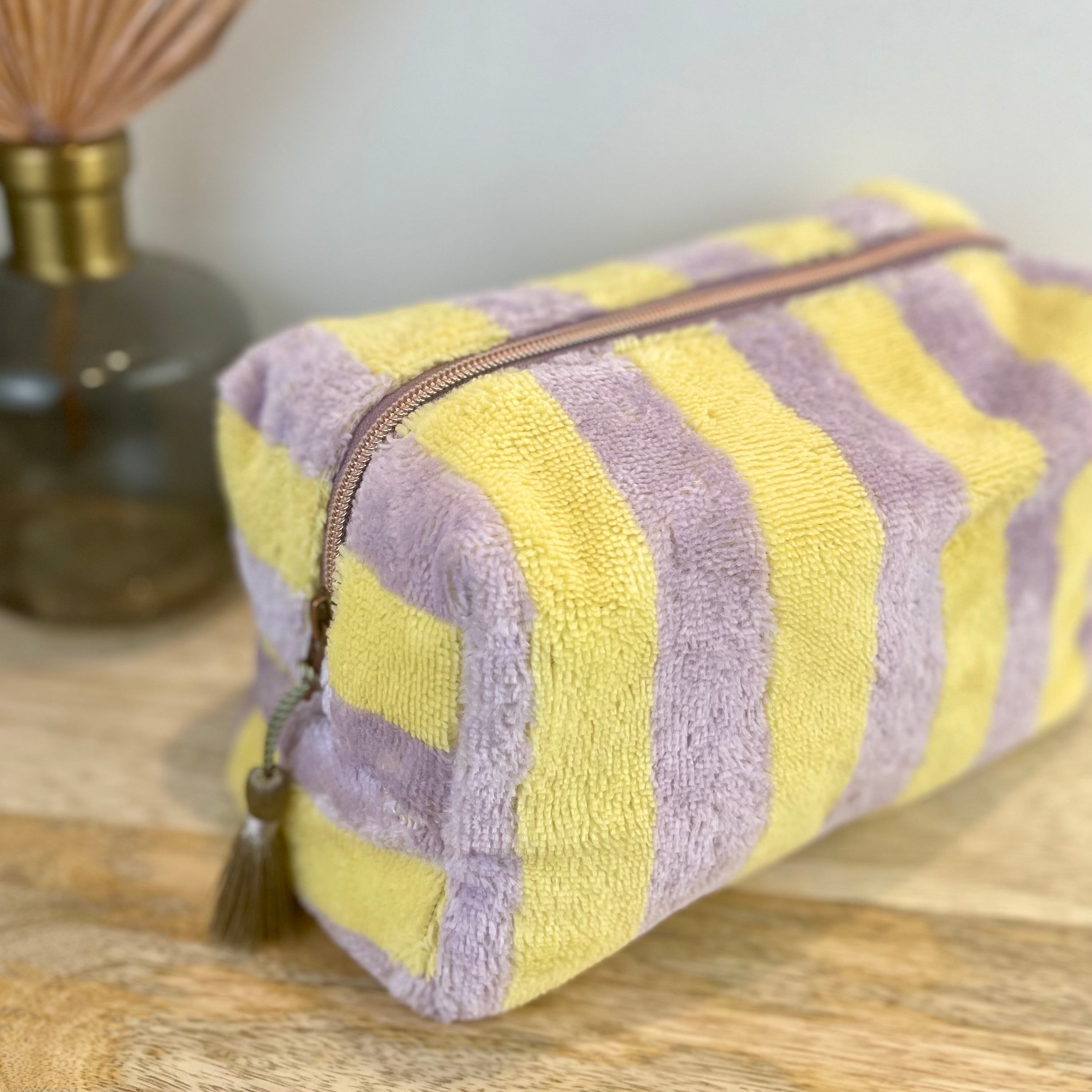 Box FROTTEE STRIPES lilac