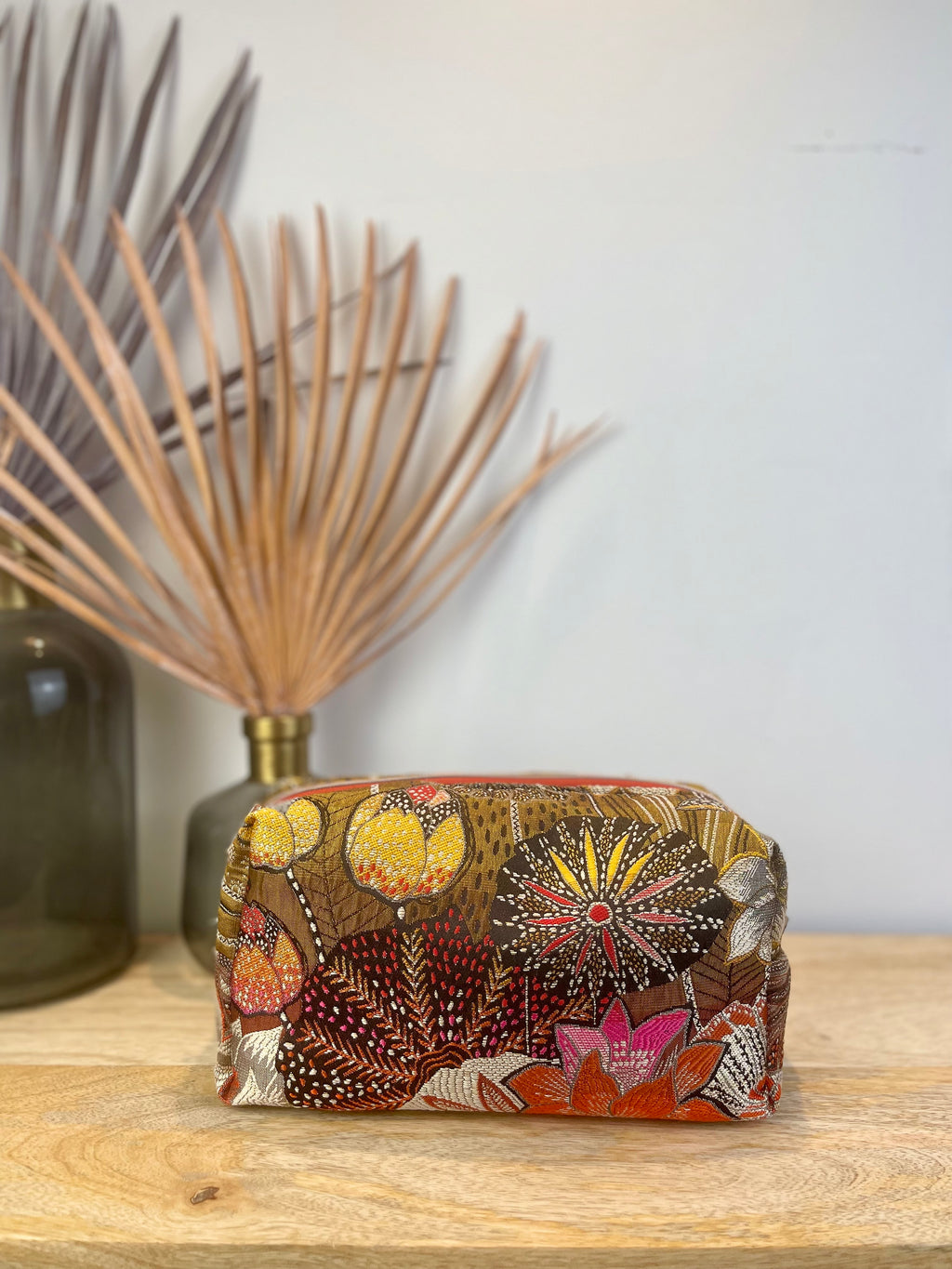 Nähset Kosmetiktasche Opium gold