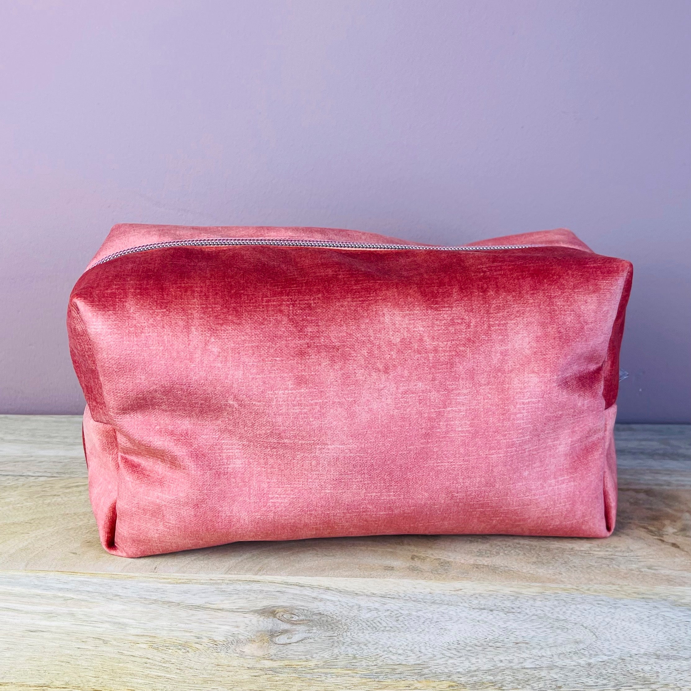 Box VELVET peach