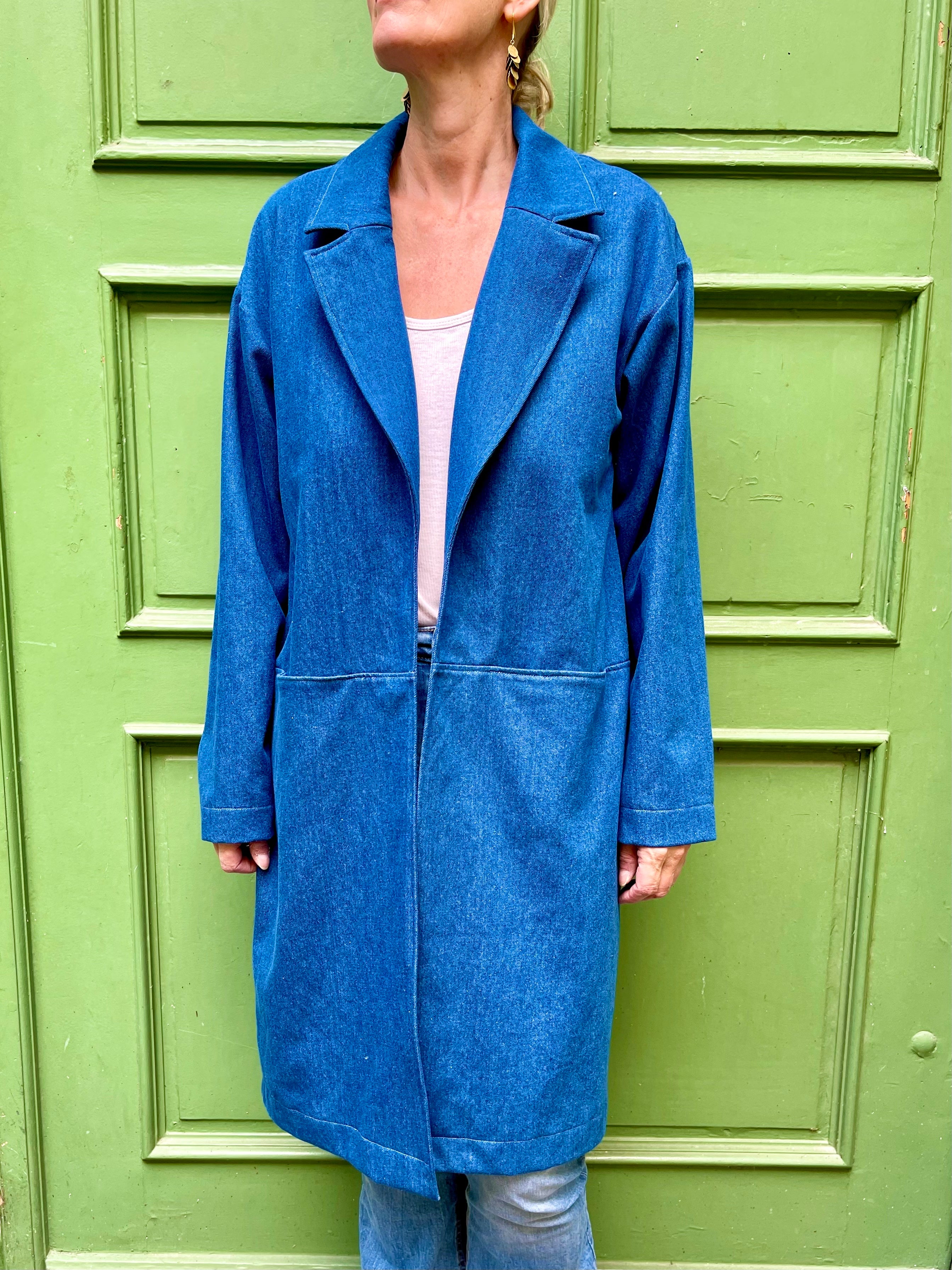 Mantel BREE DENIM mittelblau