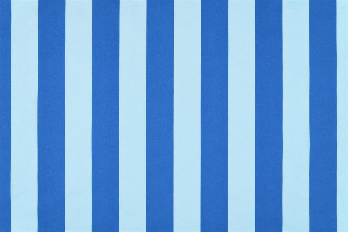 Baumwolle beschichtet STRIPES blau