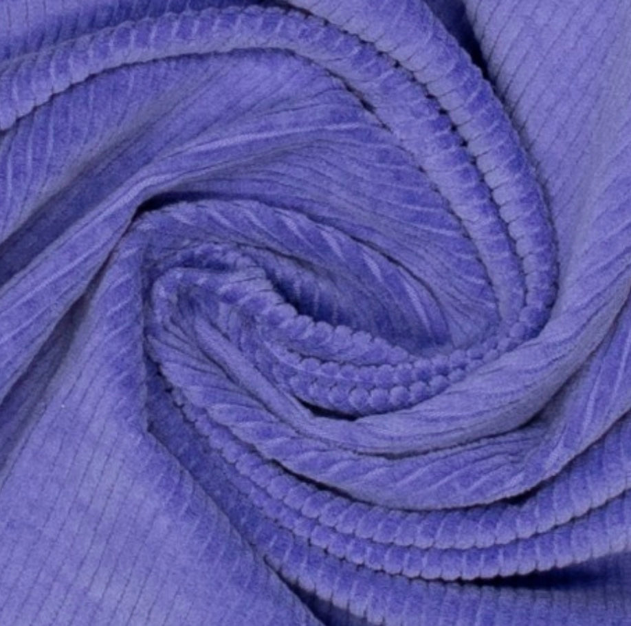 Cord Stoff lila