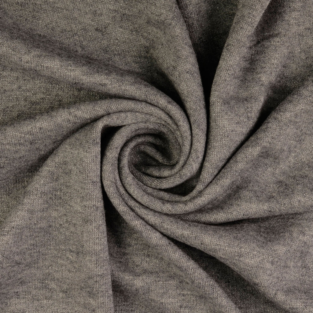 Jersey MELANGE grau