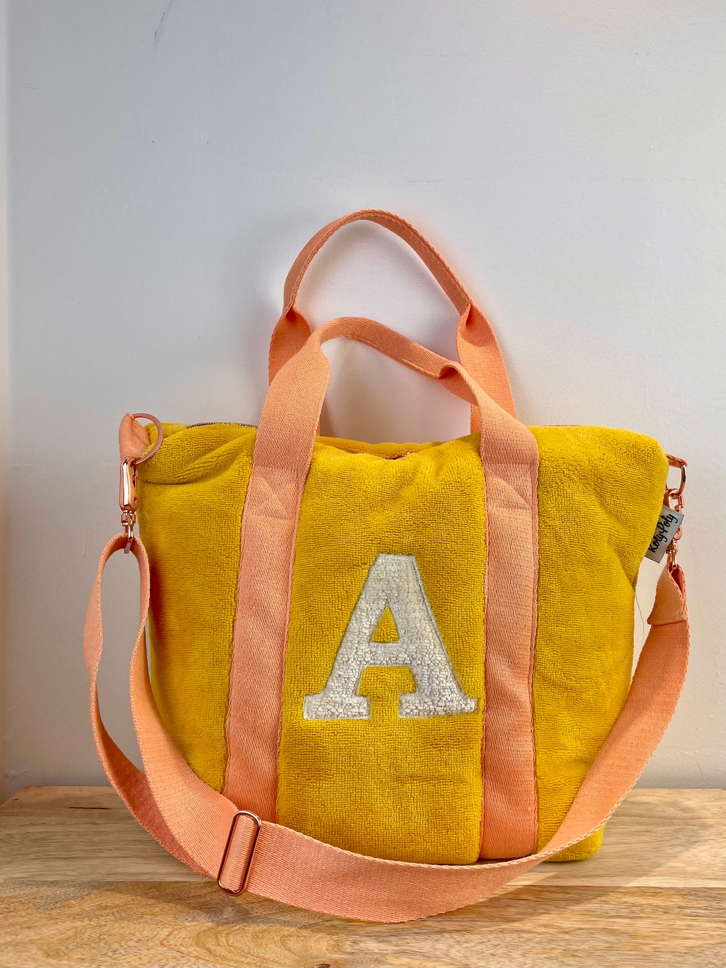 JUNE Bag FROTTEE safran