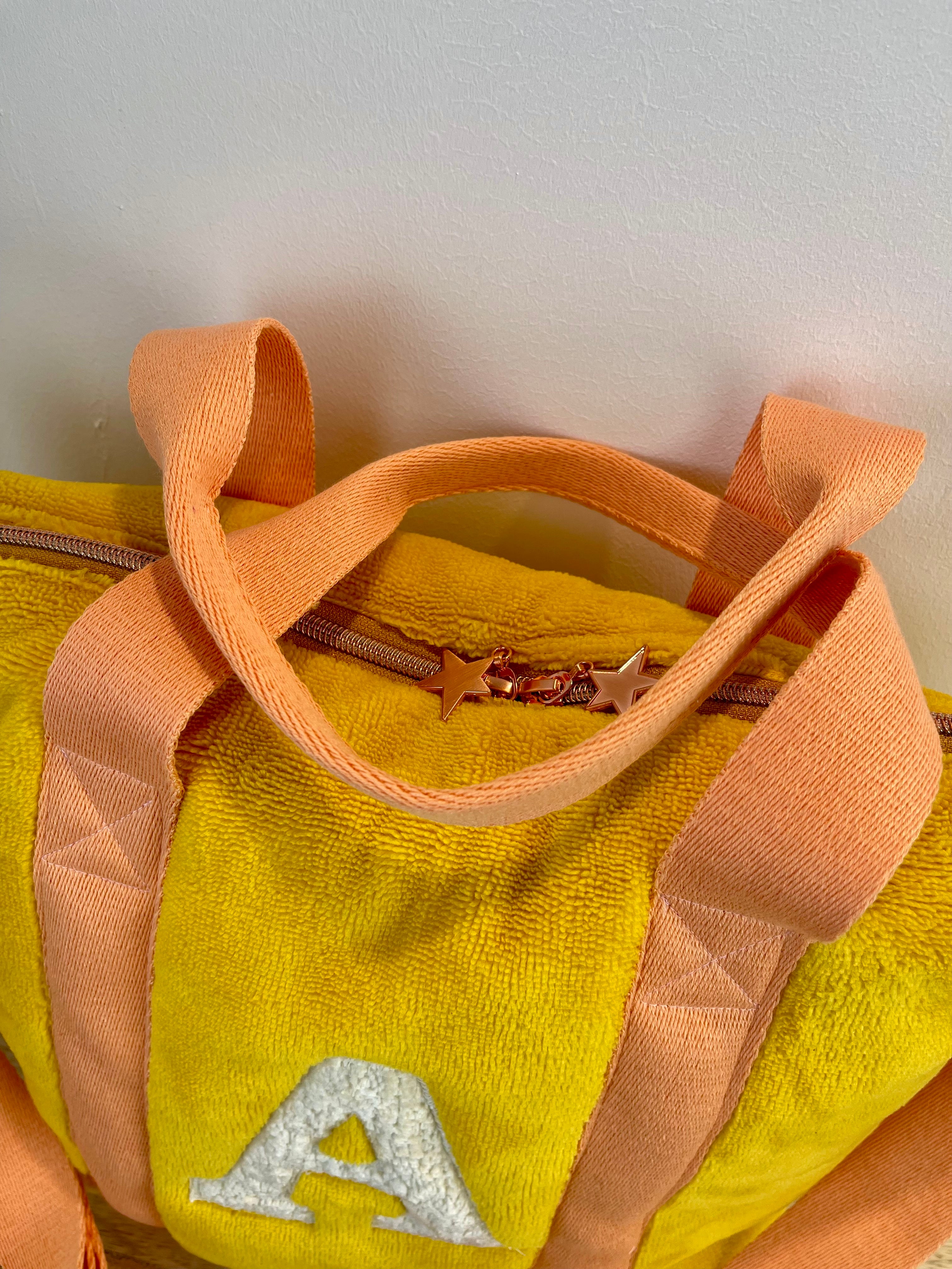 JUNE Bag FROTTEE safran