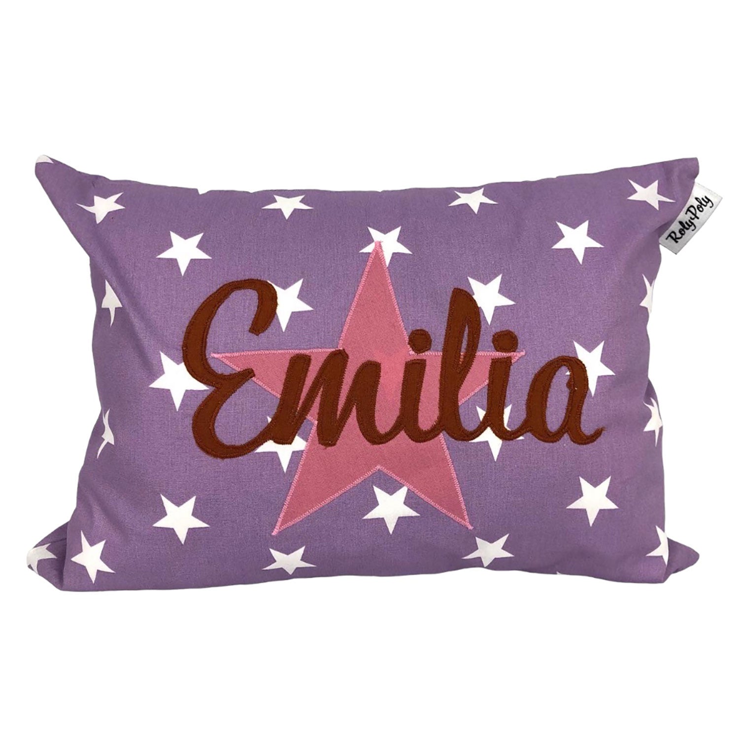 Kissen / Tasche STARS lila