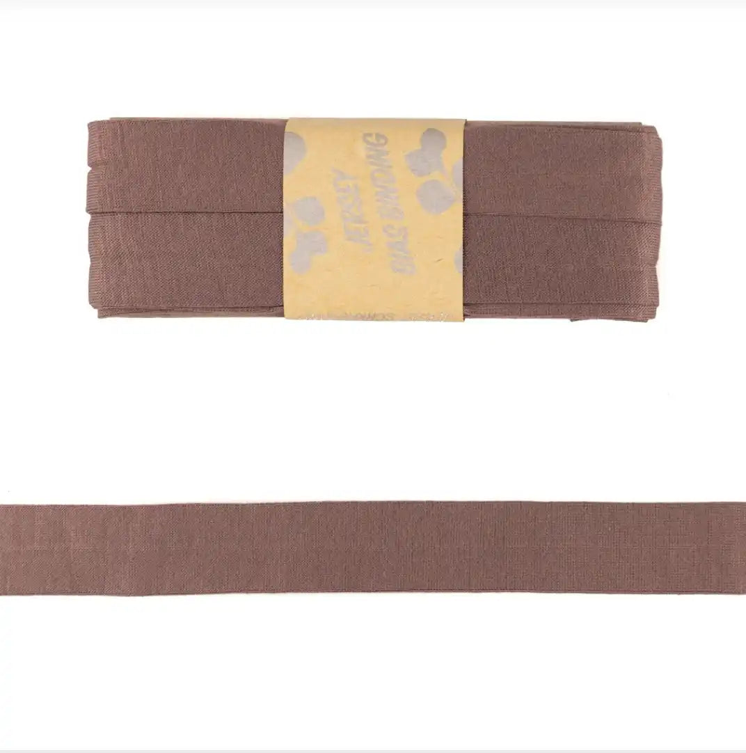 Viskose Schrägband mauve