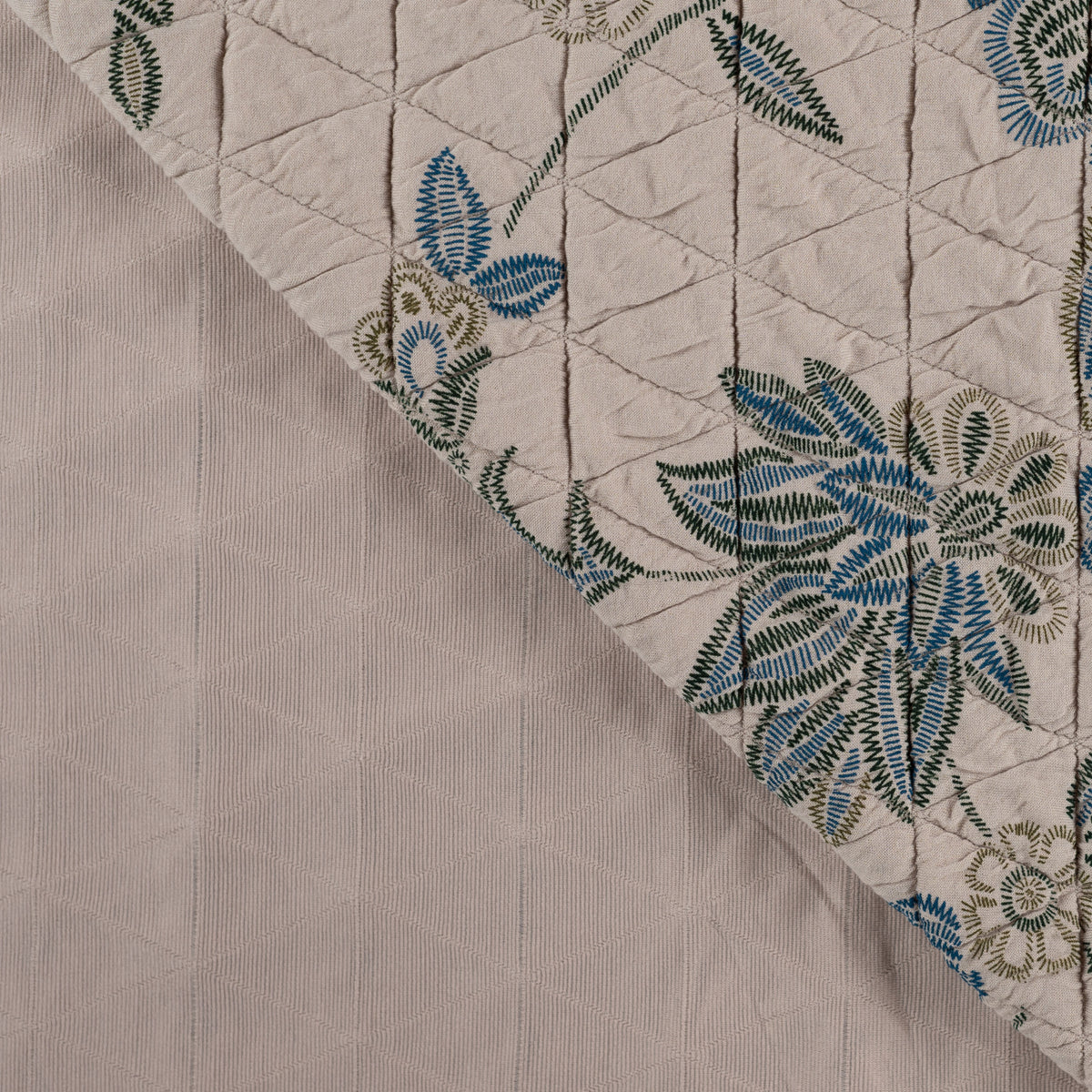 Quilt blau