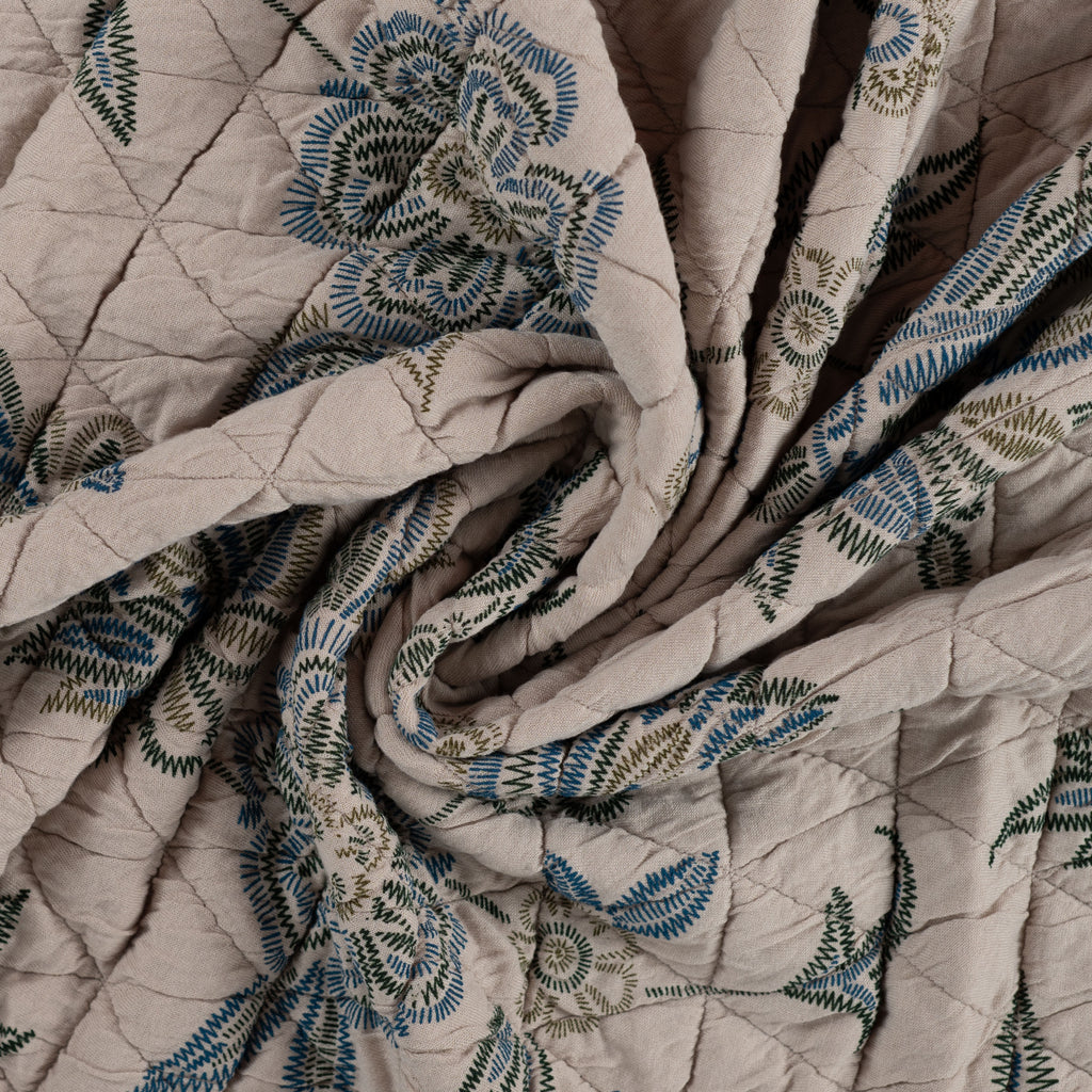 Quilt blau